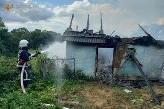 Pasted into На Тернопільщині сталася масштабна пожежа