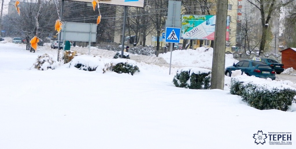 сніг тротуар вулиця