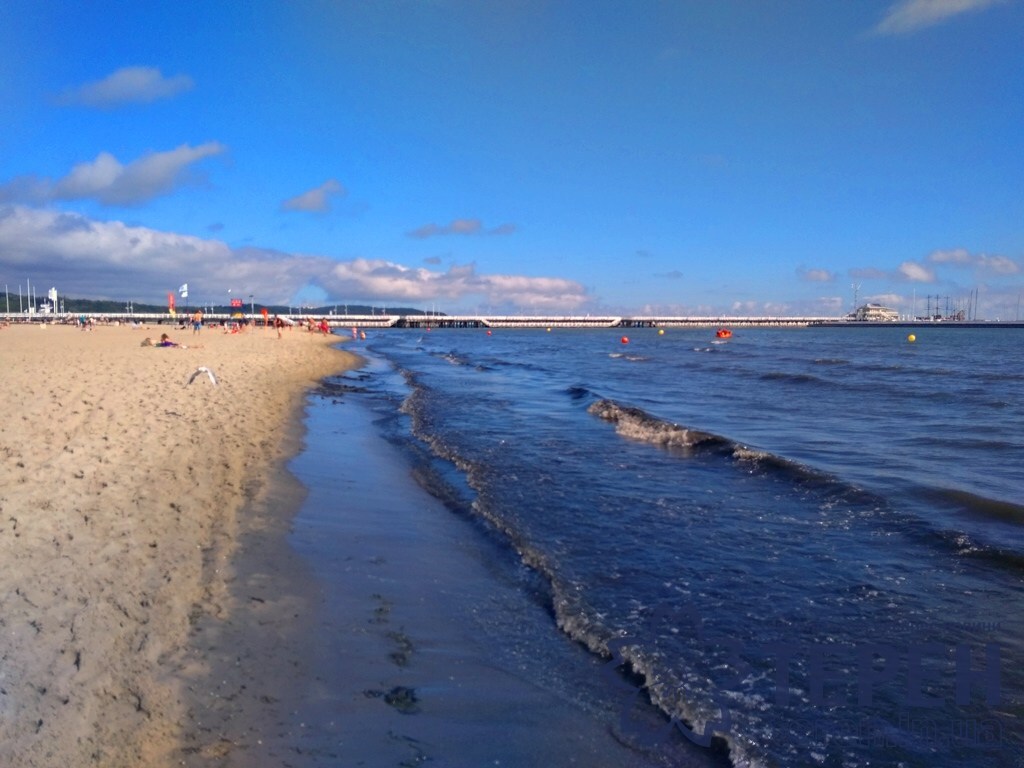 пляж Сопот