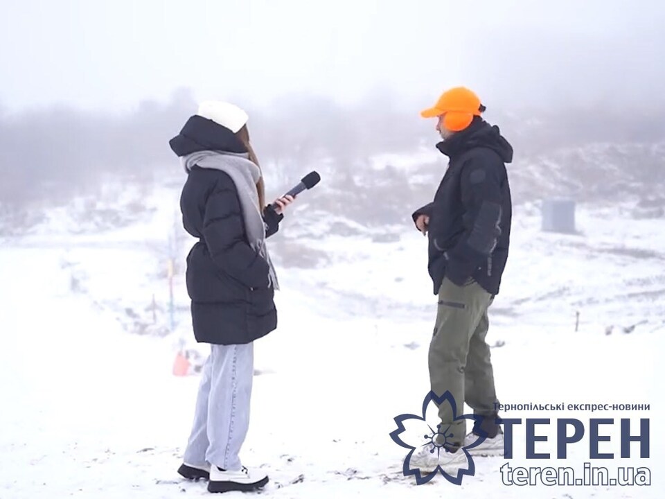 Pasted into Активний зимовий відпочинок для тернополян на сноутюбах (відео)
